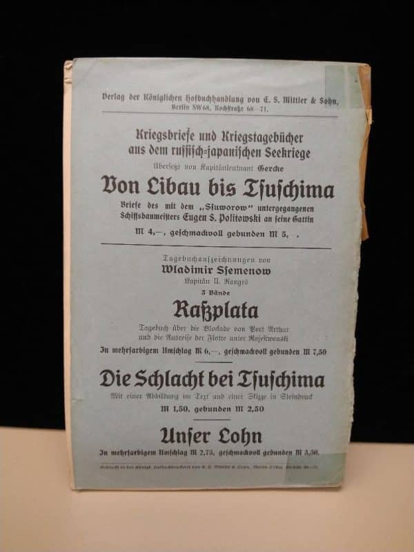 1912 Rangliste der Kaizerlichen Marine (08669) - Image 2