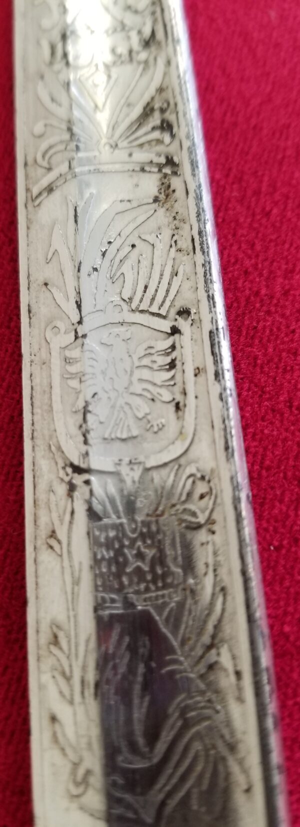 Eickhorn Bavarian Equestrian Regiment #17 Imperial Sword w/Double-Etched Blade (24275) - Image 5
