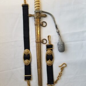 2nd Model Navy Dagger by Paul Weyersberg with Hangers and Portepee (32497)