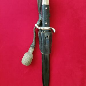 Short Fireman’s Bayonet by Carl Wusthof w/Frog & Portepee (32599)