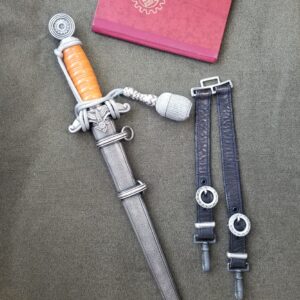 TENO Leader Dagger by Carl Eickhorn w/Portepee, Leather Hangers and Owner’s Membership Book (32640)