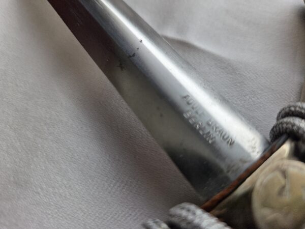 Rare 17” DLV Flyers Dagger by Adolf Braun (32636) - Image 6