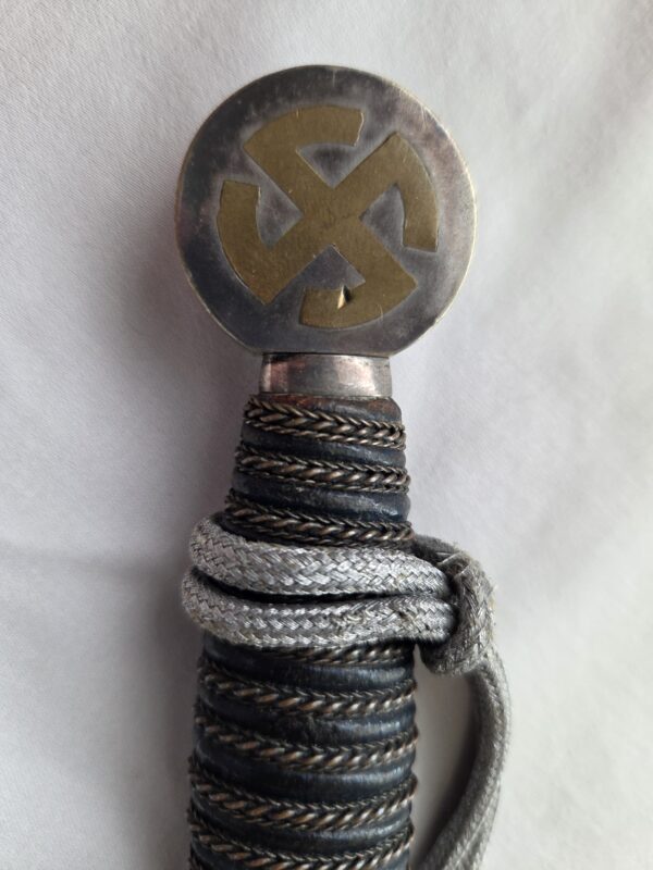 Rare 17” DLV Flyers Dagger by Adolf Braun (32636) - Image 9