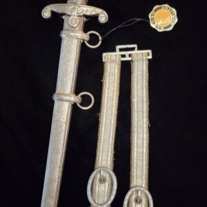Army Dagger by Alcoso with Hangers and Control Tag (32794)