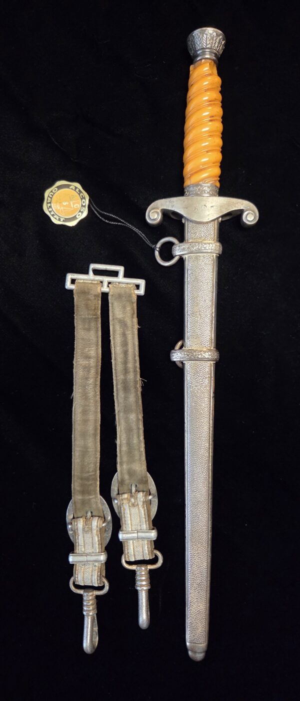 Army Dagger by Alcoso with Hangers and Control Tag (32794) - Image 2