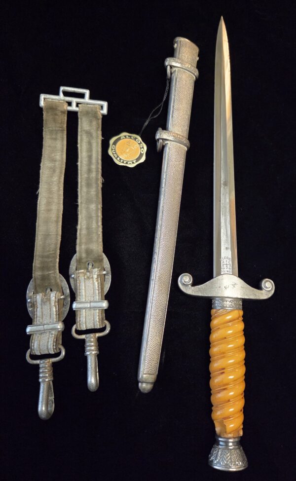 Army Dagger by Alcoso with Hangers and Control Tag (32794) - Image 3