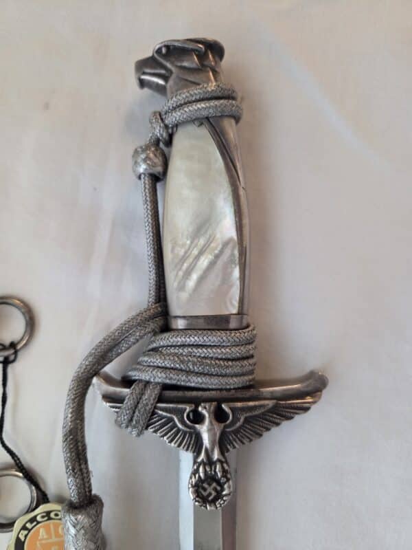 Government Official’s Dagger by Alcoso with Portepee and Alcoso Control Tag (32809) - Image 4
