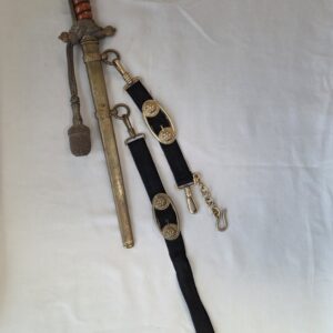 2nd Model Navy Dagger by F. W. Höller w/Hangers and Portepee (32811)