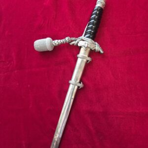 Personalized 2nd Model Bahnschutz Railway Dagger w/Portepee (32814)