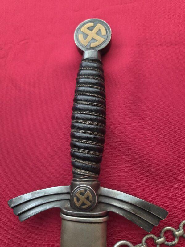 1st Model Luftwaffe Dagger by Carl Eickhorn with Hanger (32830) - Image 10