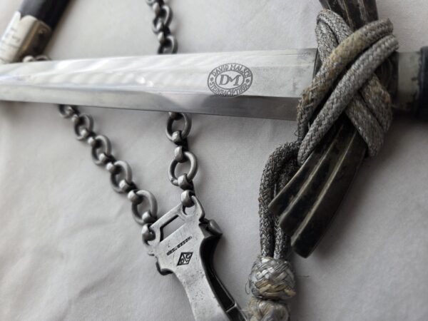 1st Model Luftwaffe Dagger by David Malsch with Hanger and Portepee (32837) - Image 11