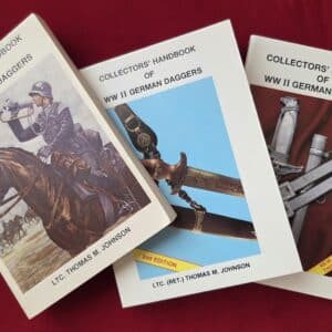 Used Collector's Handbook of WWII German Daggers by LTC (Ret.) Thomas M. Johnson (31140)
