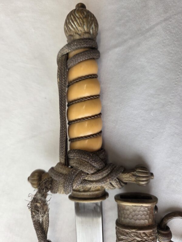1st Model Navy Dagger with Portepee (32861) - Image 5