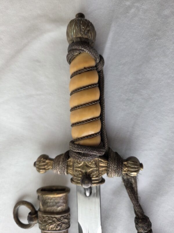 1st Model Navy Dagger with Portepee (32861) - Image 6