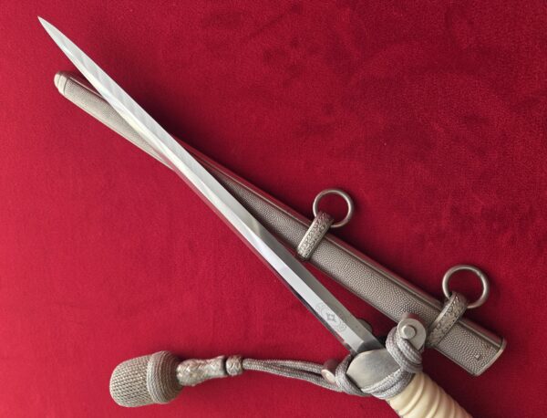 Army Dagger by Richard Herder with Portepee (32862) - Image 6
