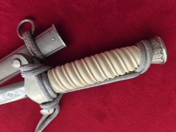 Army Dagger by Richard Herder with Portepee (32862) - Image 4