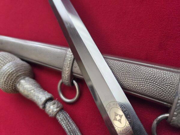 Army Dagger by Richard Herder with Portepee (32862) - Image 8