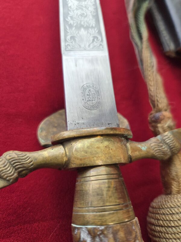 Shooting Dagger by Carl Eickhorn with Frog and Knot (32866) - Image 9
