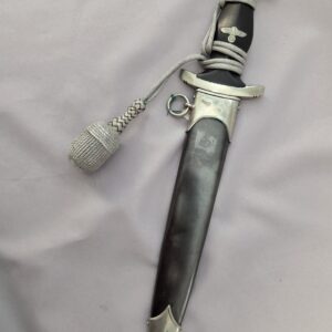 Early SS Dagger by Gottlieb Hammesfahr with Portepee (32880)