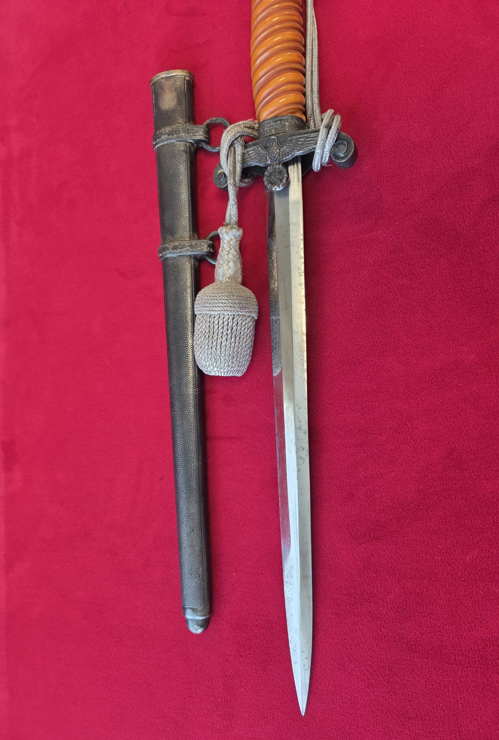Army Dagger by Carl Eickhorn with Portepee (32993) - Image 7