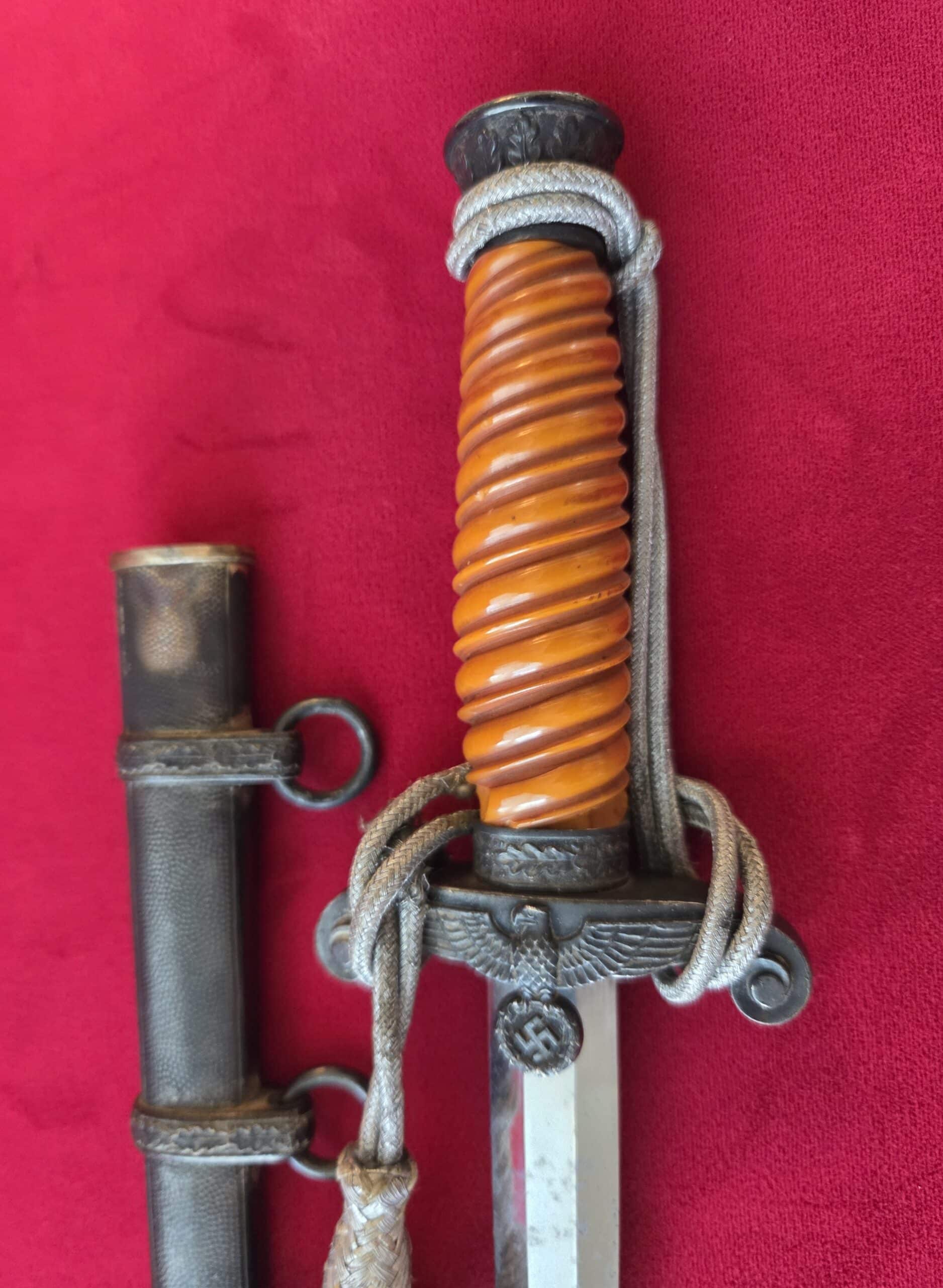Army Dagger by Carl Eickhorn with Portepee (32993) - Image 3