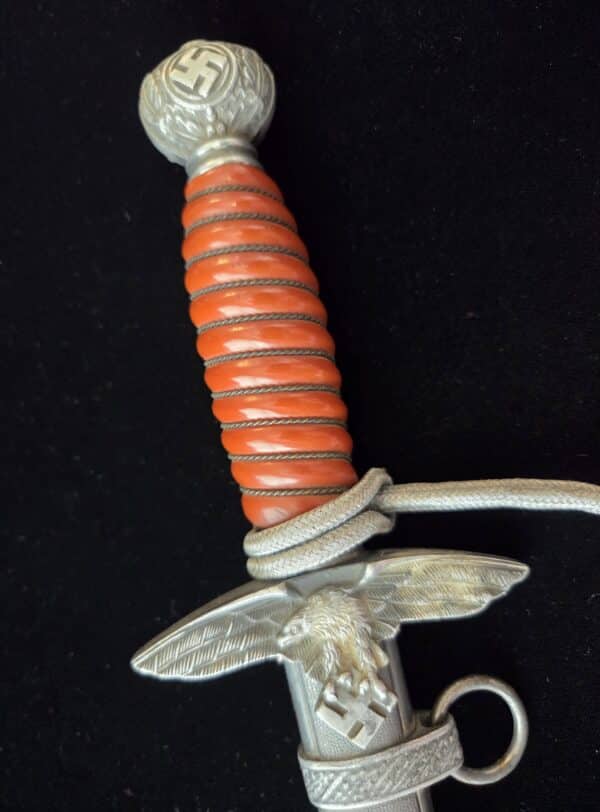 2nd Model Luftwaffe Dagger by Alcoso with Portepee (33005) - Image 7