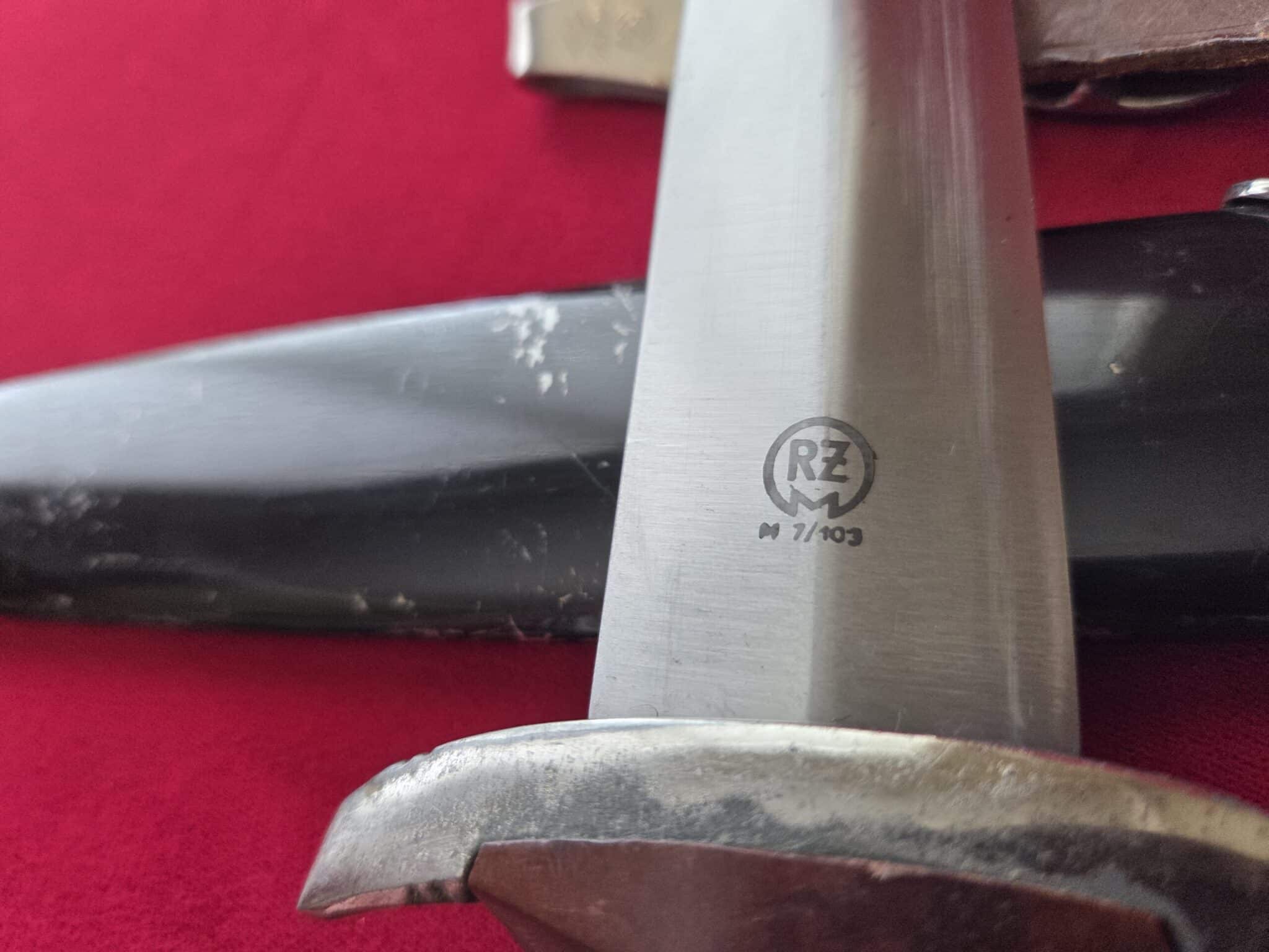 RZM NSKK Dagger by Joseph Hack with Hanger (33006) - Image 4