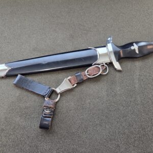 SS Dagger RZM with Belt Loop and Clips (33022)