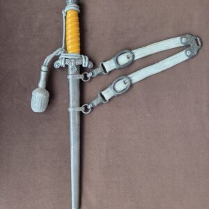 Personalized Army Officer by Carl Eickhorn with Portepee and Hangers (33024)