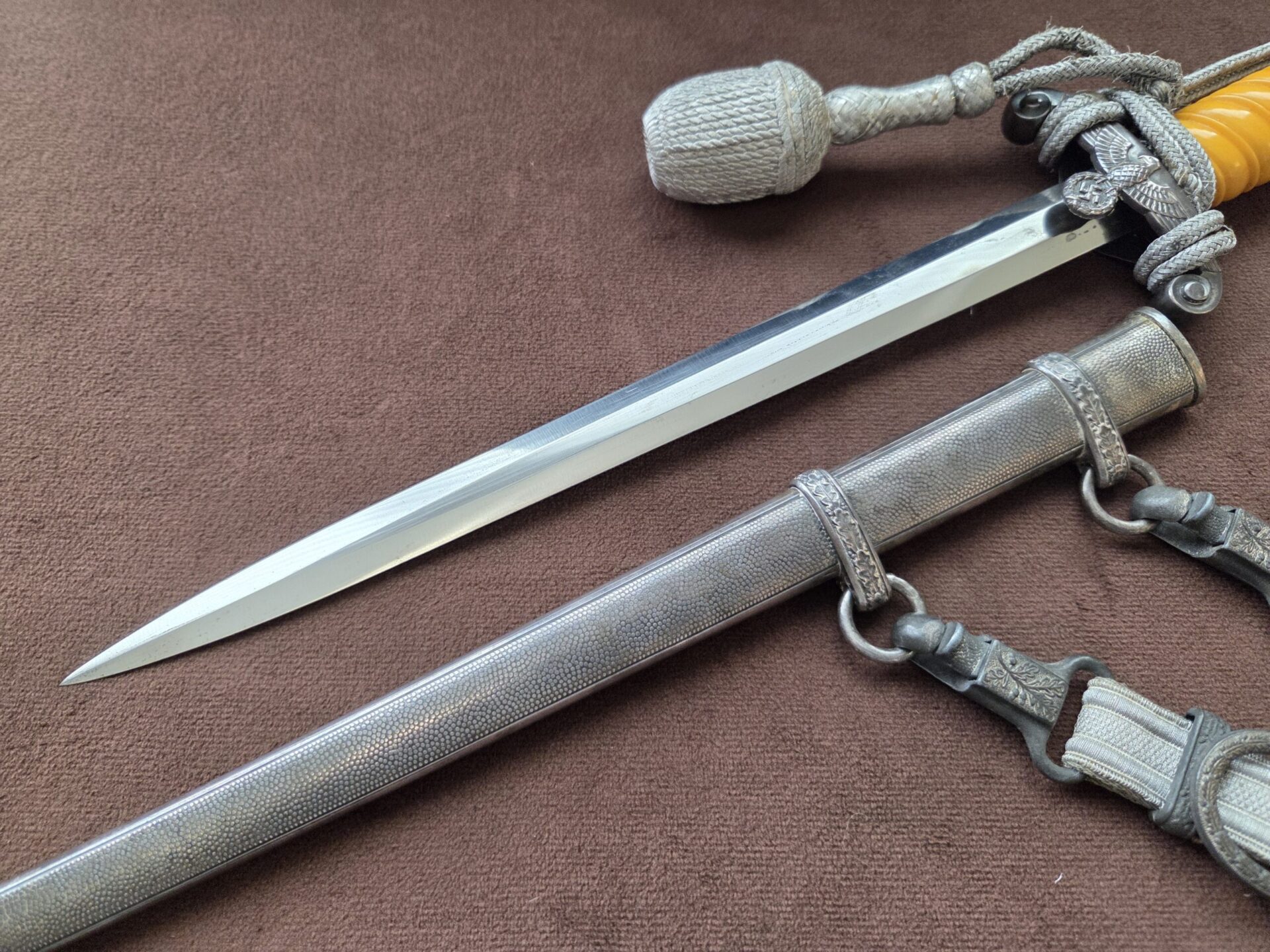 Personalized Army Officer by Carl Eickhorn with Portepee and Hangers (33024) - Image 10