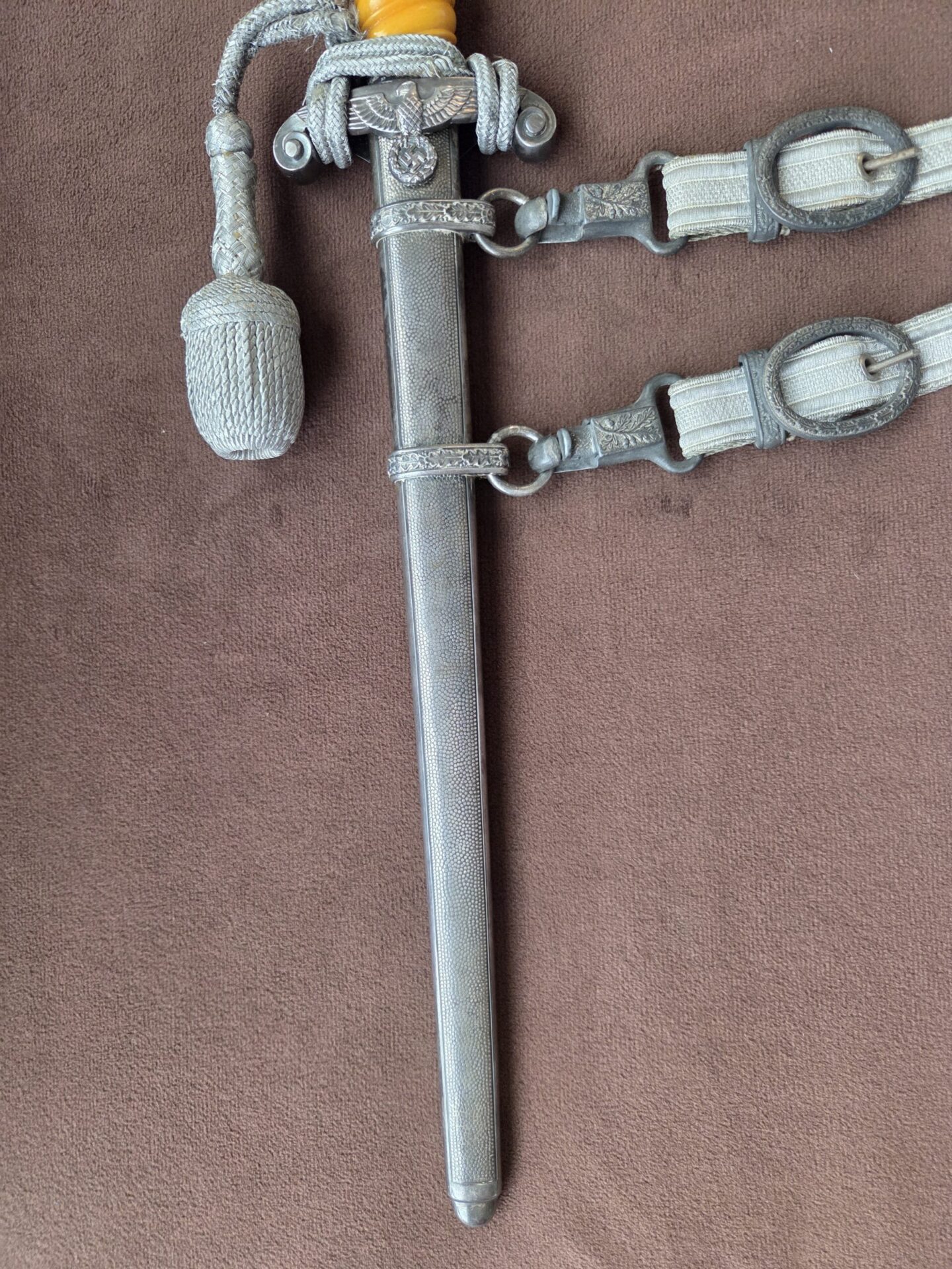 Personalized Army Officer by Carl Eickhorn with Portepee and Hangers (33024) - Image 7