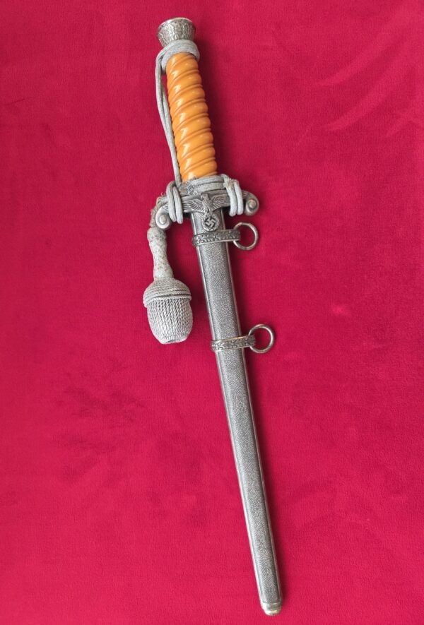 Army Dagger by Rich. Abr. Herder with Portepee (33026)