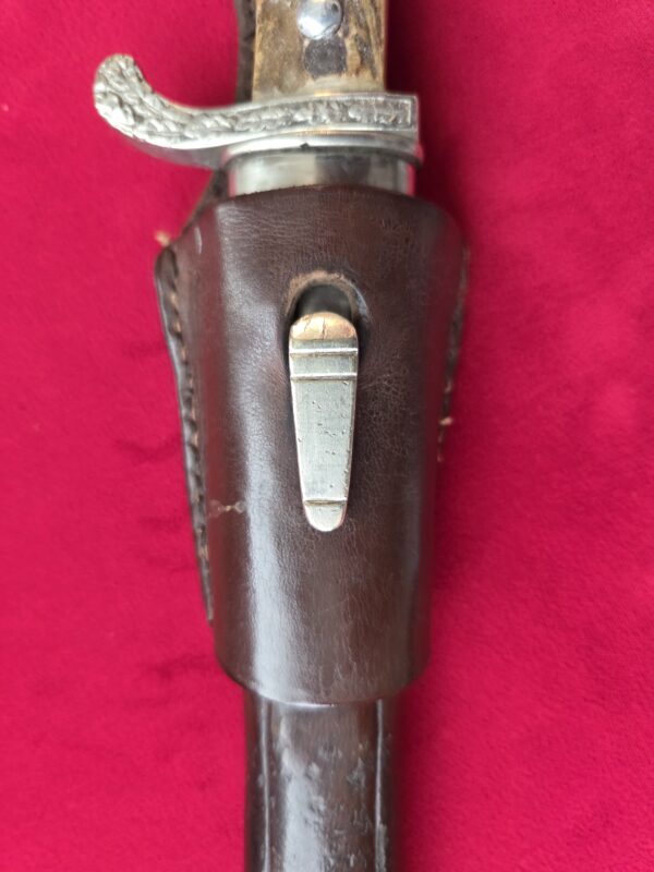 Long Municipal Police Bayonet by Carl Eickhorn w/Frog (33029) - Image 16