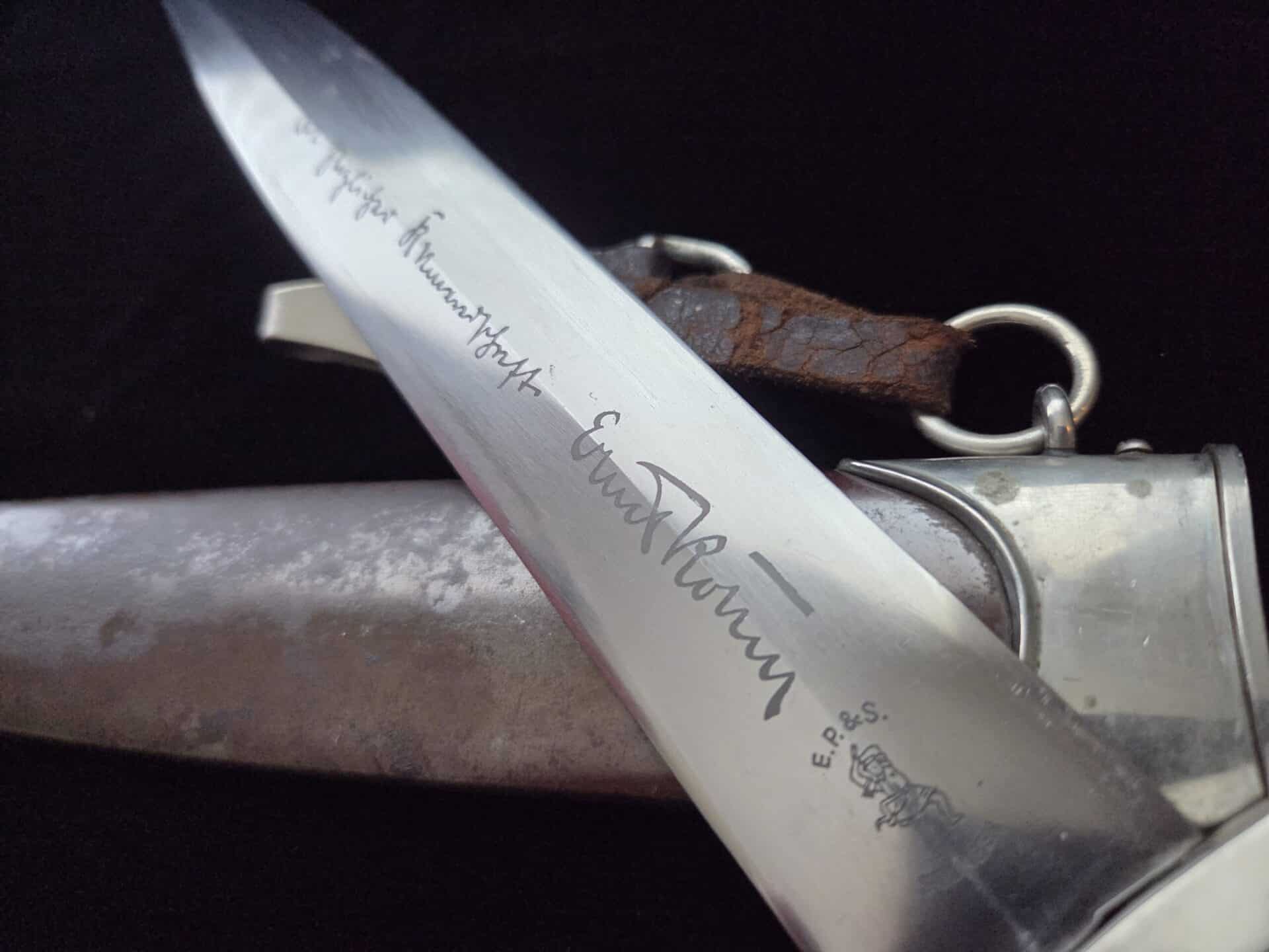 SA Dagger Unground Röhm by EP&S with Hanger (33032) - Image 8