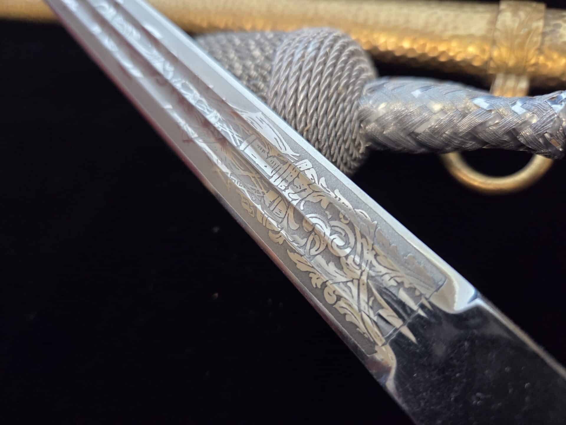 Imperial Naval Officer Dagger by E & F Horster with Portepee (33044) - Image 16