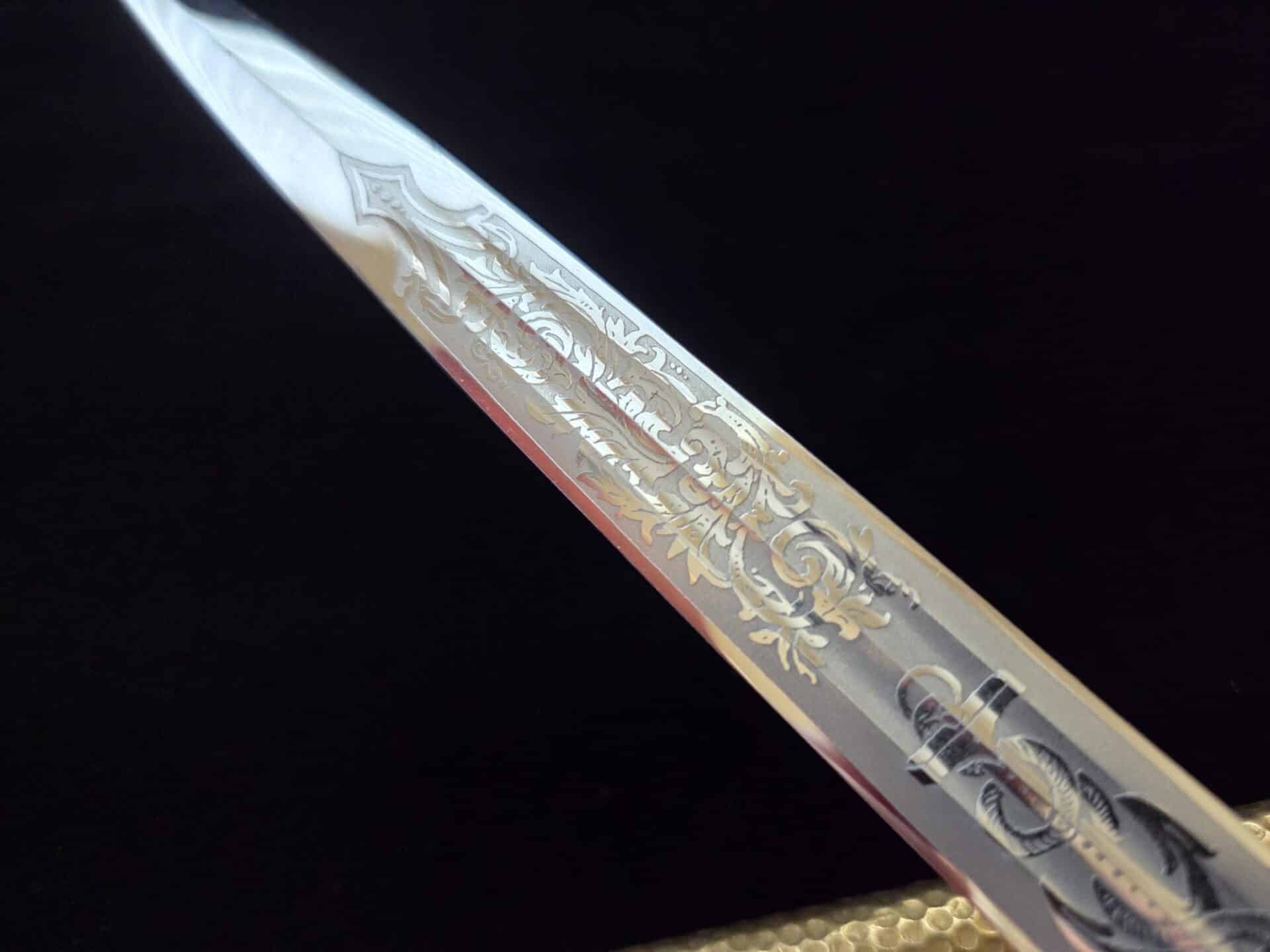 Imperial Naval Officer Dagger by E & F Horster with Portepee (33044) - Image 14