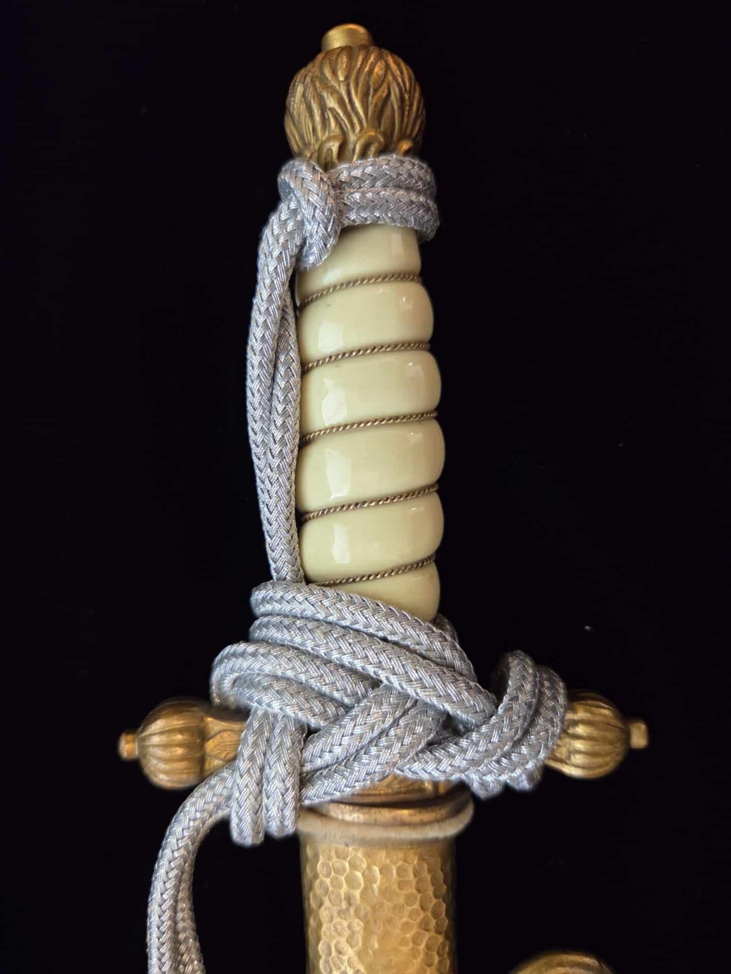 Imperial Naval Officer Dagger by E & F Horster with Portepee (33044) - Image 7