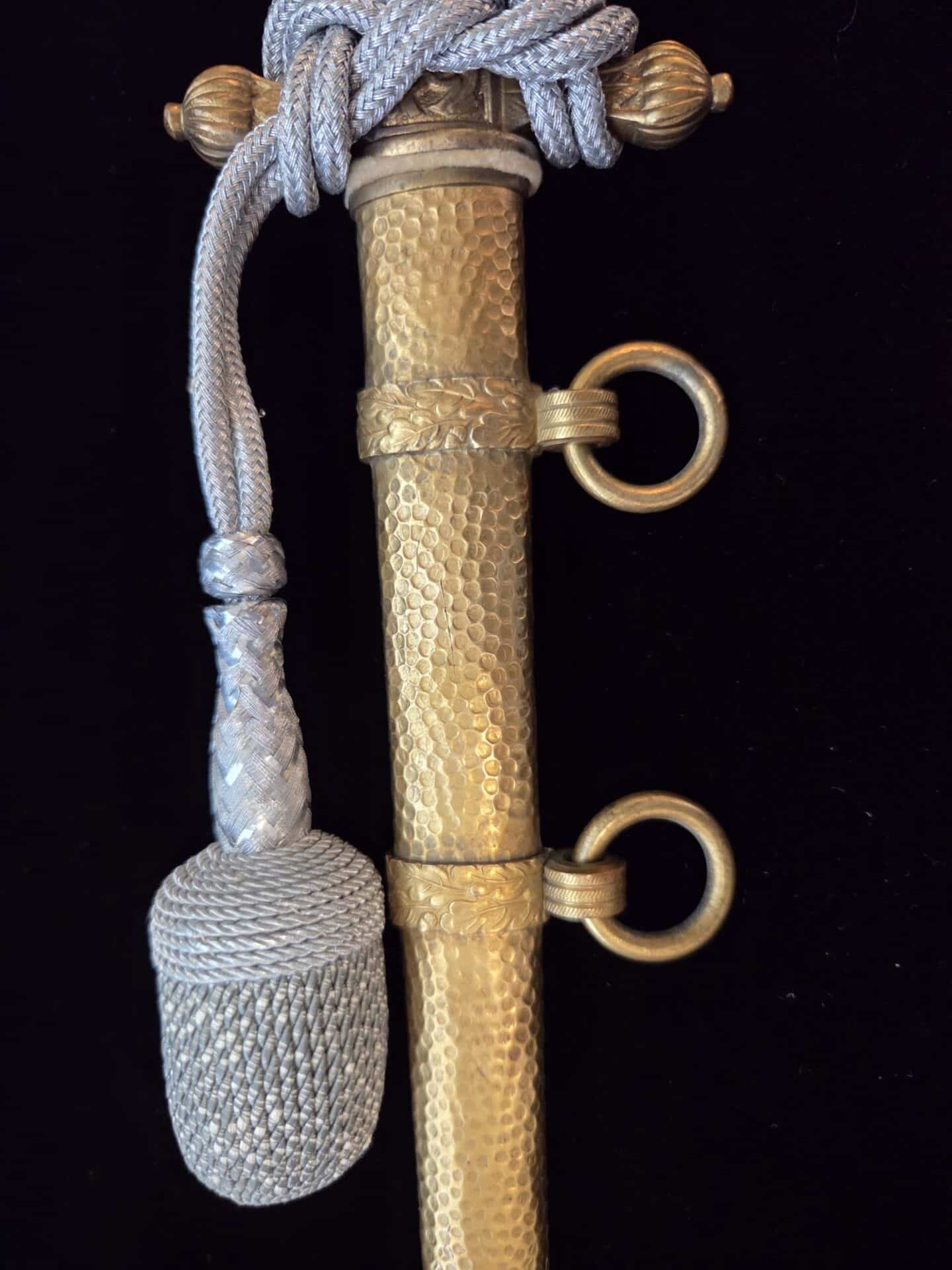 Imperial Naval Officer Dagger by E & F Horster with Portepee (33044) - Image 5