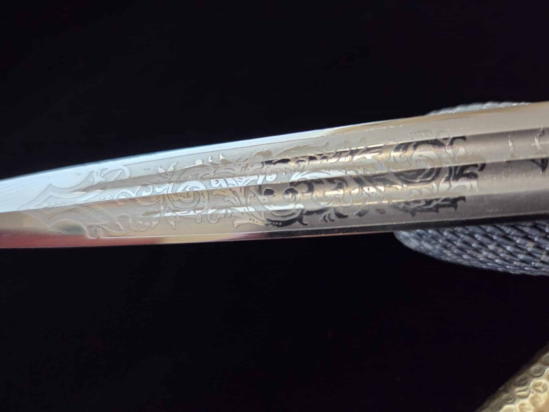 Imperial Naval Officer Dagger by E & F Horster with Portepee (33044) - Image 10