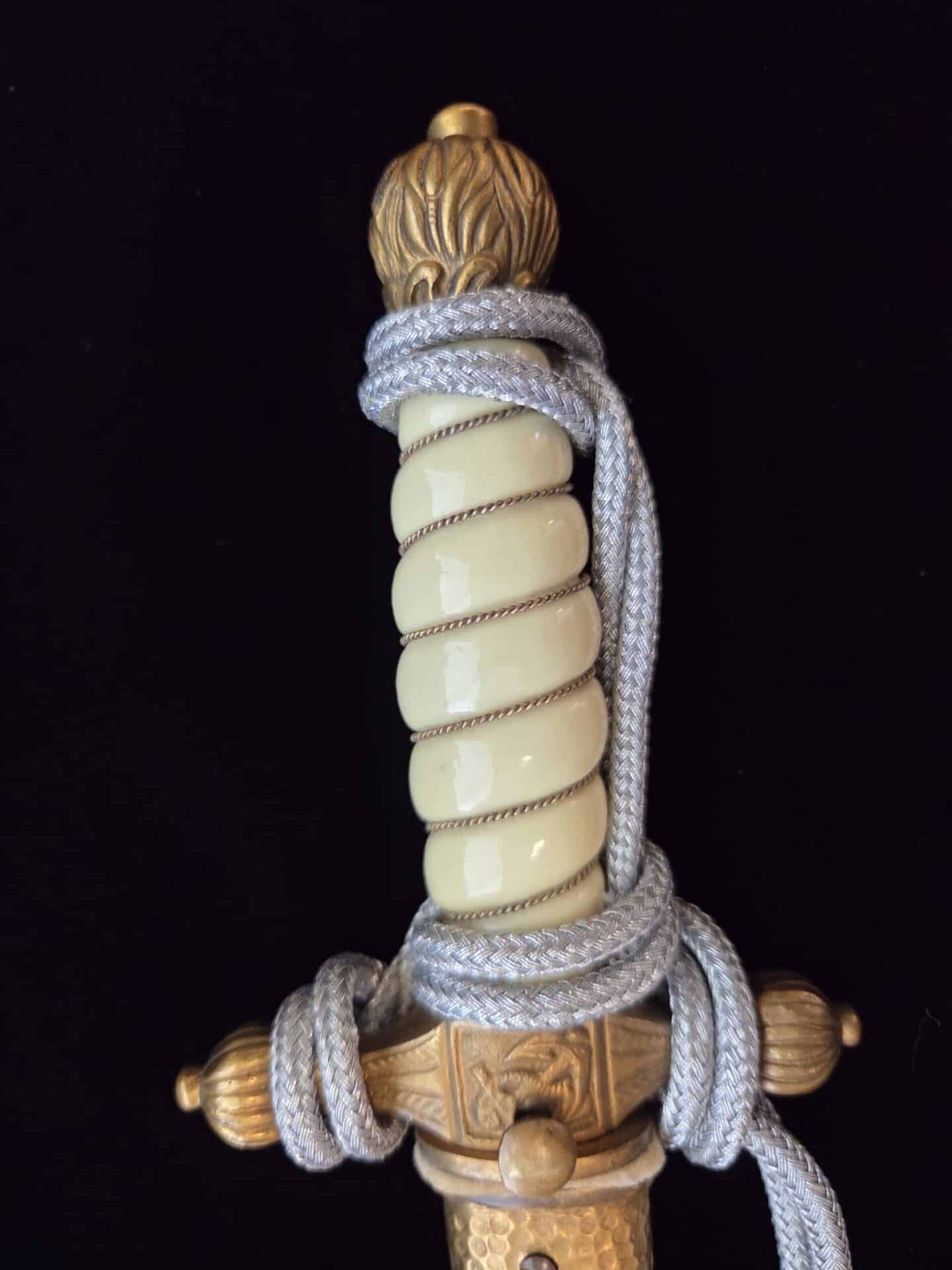 Imperial Naval Officer Dagger by E & F Horster with Portepee (33044) - Image 8