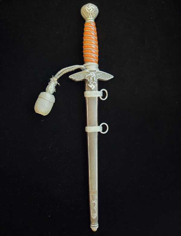 2nd Model Luftwaffe Dagger by Carl Eickhorn with Portepee (38421)