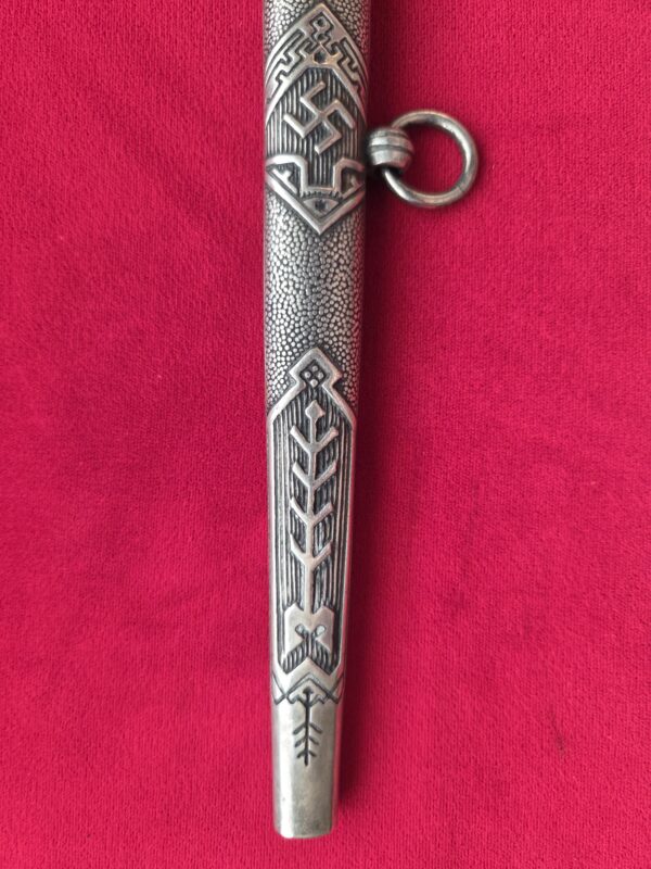RARE WWII Latvian Ally Axis Dagger by Carl Eickhorn 1930-1940 (33055) - Image 12