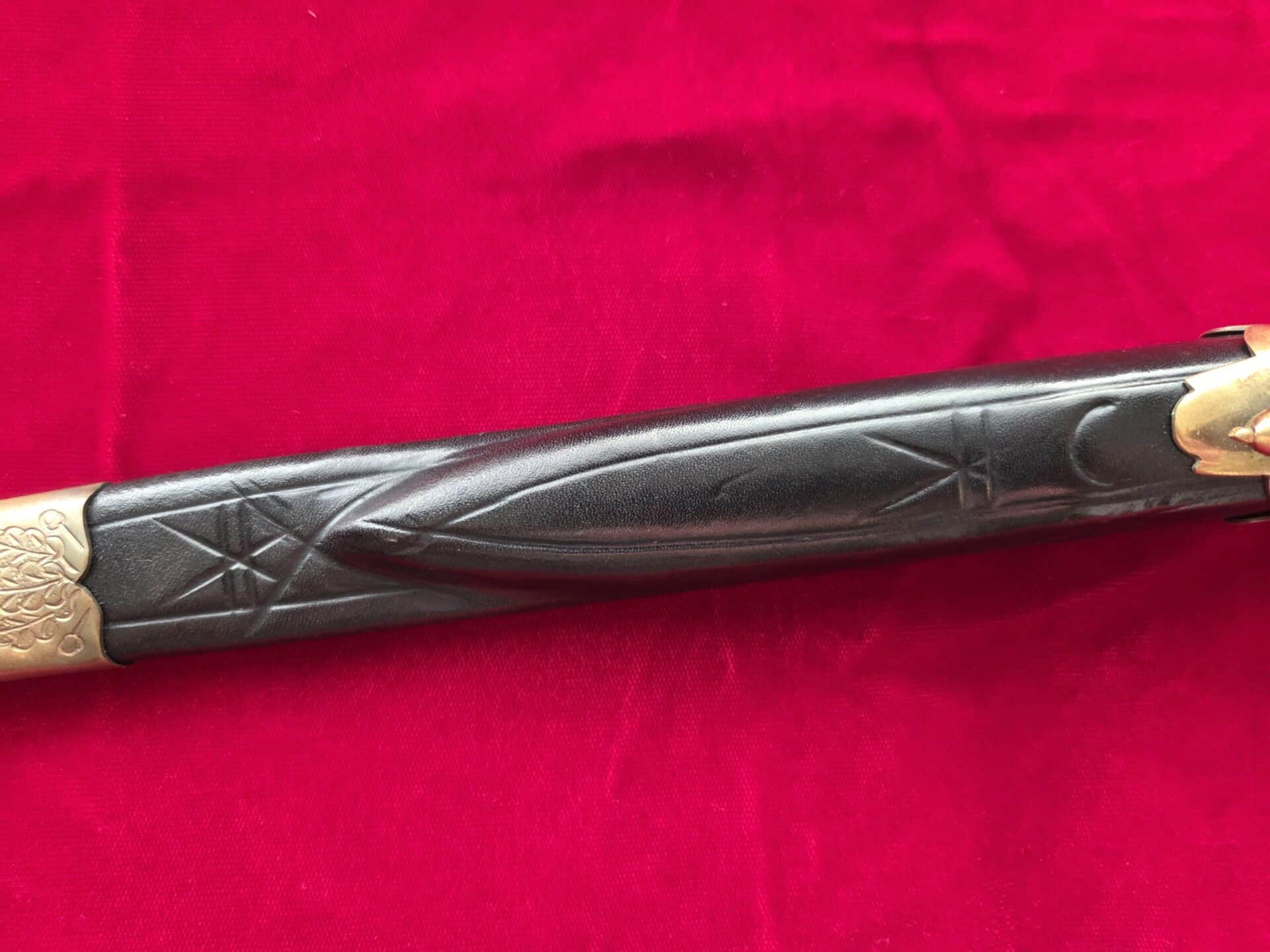 Sr Forestry Cutlass Hirschfanger with Etched Damast Blade by Carl Eickhorn (33056) - Image 3