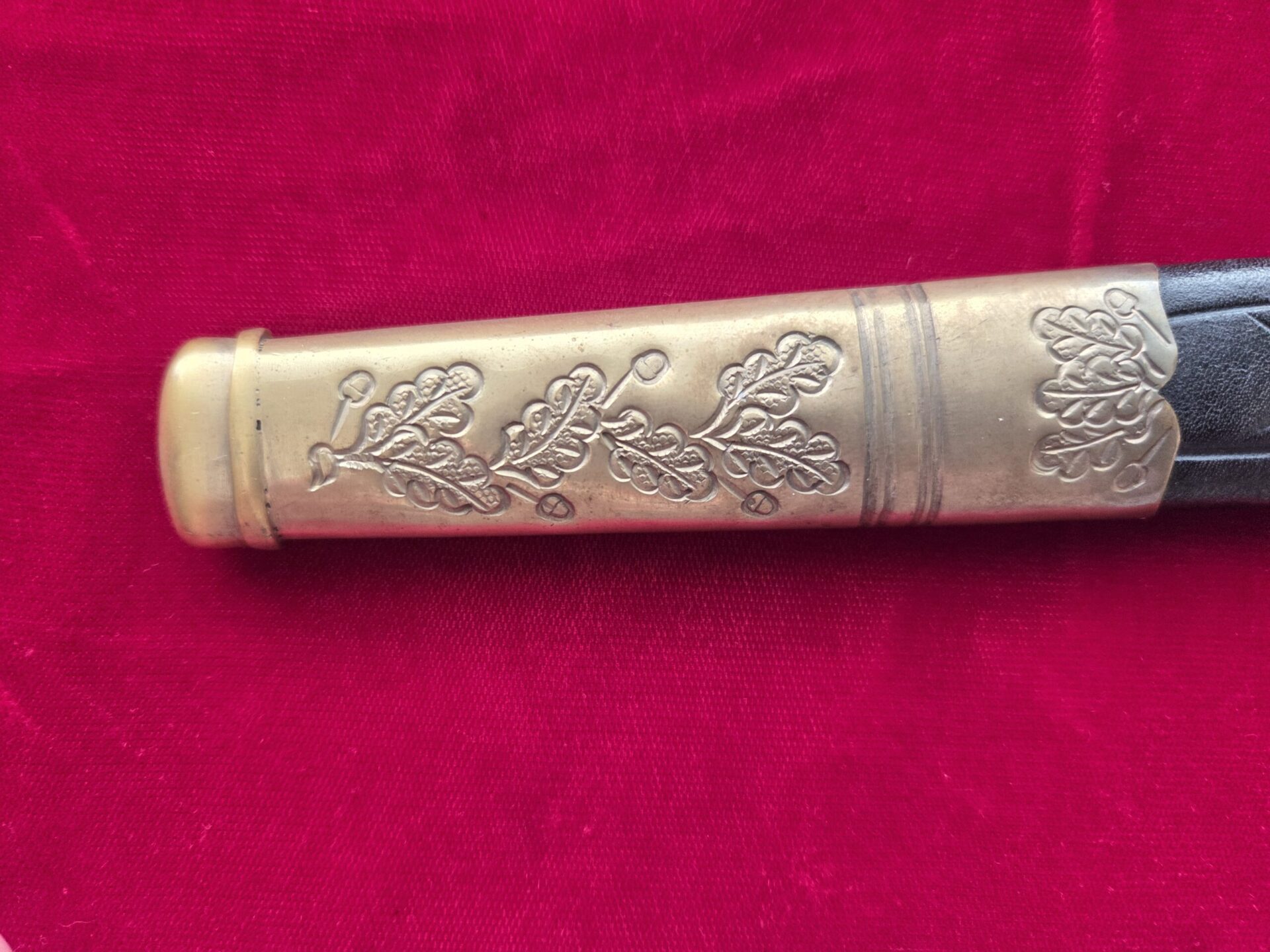 Sr Forestry Cutlass Hirschfanger with Etched Damast Blade by Carl Eickhorn (33056) - Image 4