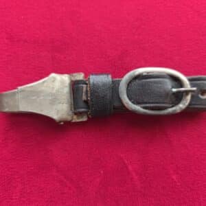 SS Single Leather Hanger (31168)