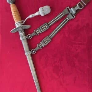 2nd Model Luftwaffe by Anton Wingren Jr. with Portepee, Hanger and Teardrop Belt Loop (31860)