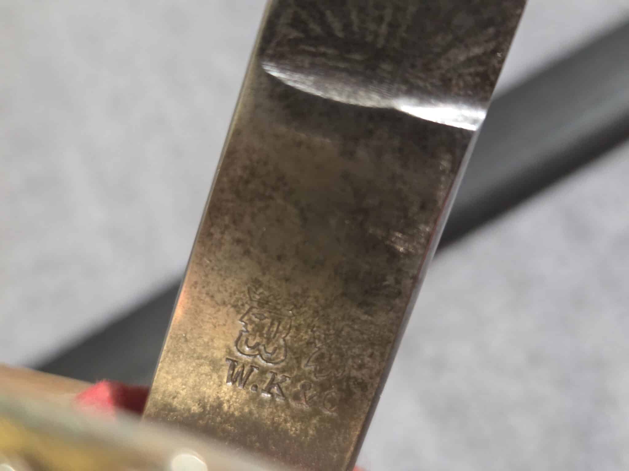 Prussian Postal Official Sword w/Engraved Blade (31867) - Image 24