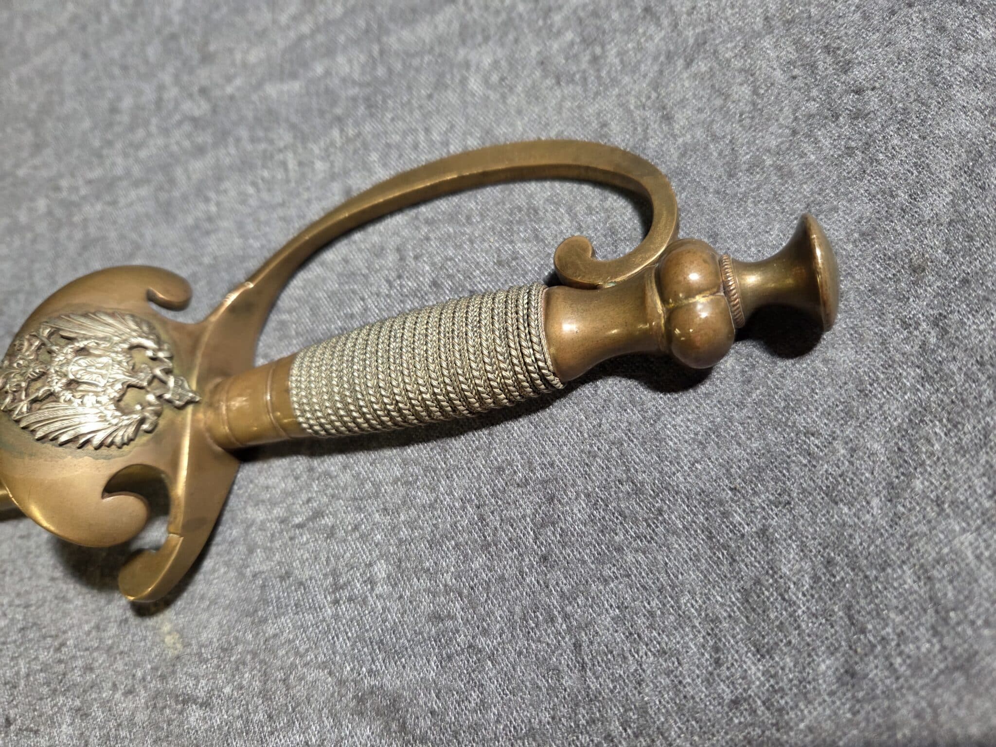 Prussian Postal Official Sword w/Engraved Blade (31867) - Image 2