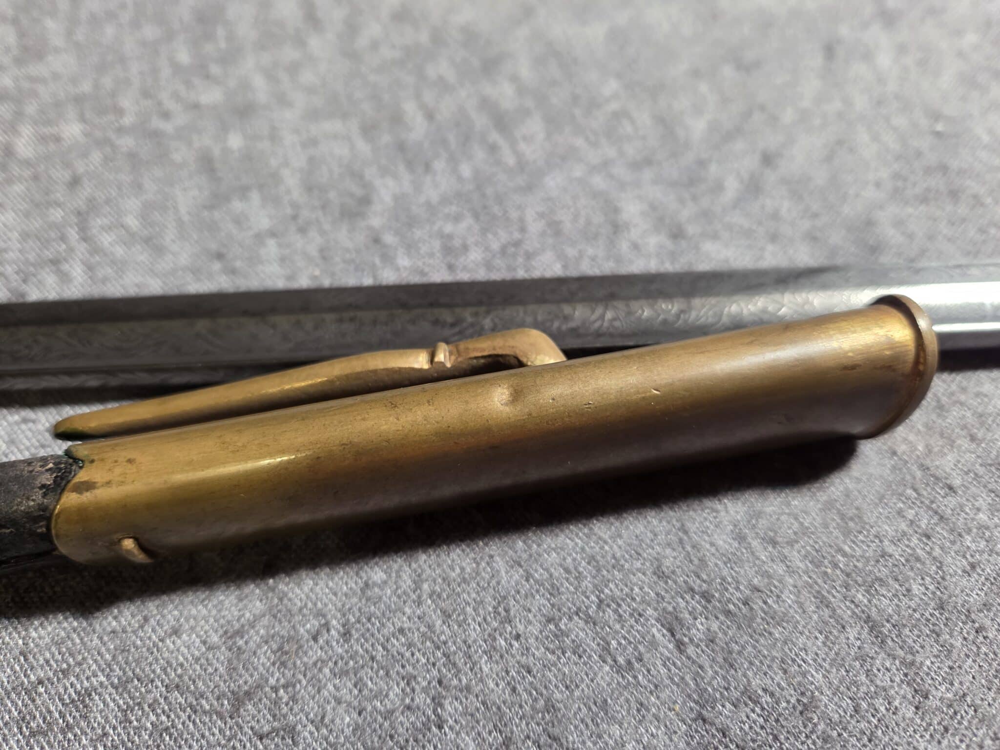 Prussian Postal Official Sword w/Engraved Blade (31867) - Image 7