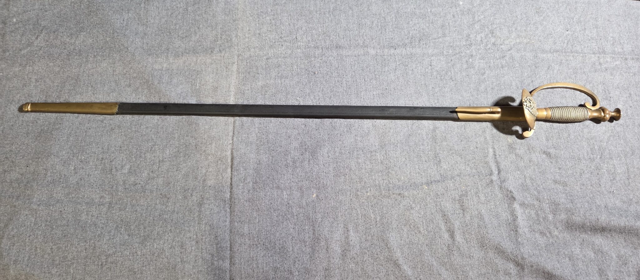 Prussian Postal Official Sword w/Engraved Blade (31867)